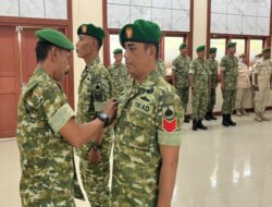 21 Prajurit Kodim 0735/Surakarta Naik Pangkat, Dandim Tegaskan Amanah Harus Diiringi Peningkatan Pengabdian