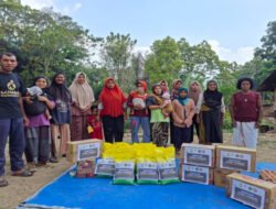 Donasi Gabungan LSM ASLI, LPA Al Muttaqin, SD Islam Sultan Agung, dan Sahabat Humanity Tersalurkan ke Warga Terdampak Bencana Manggarai Timur