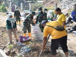 Sinergitas Kodim Ponorogo Bersama Unsur Terkait Dalam Kerja Bakti Wujudkan Lingkungan ASRI