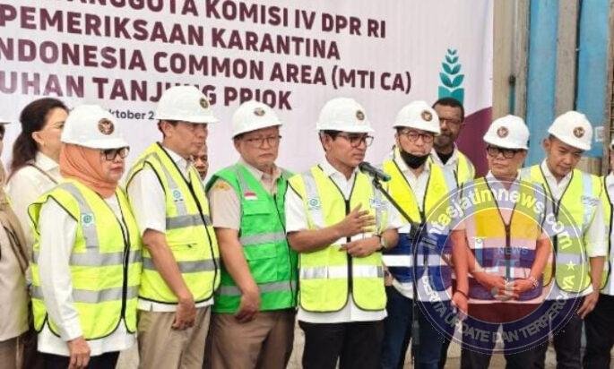 Polres Priok Amankan Kunker Komisi IV DPR RI Tinjau Proses Ekspor-Impor di Pelabuhan Tanjung Priok
