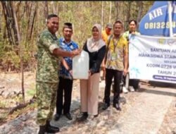 Saat Air Bersih Menjadi Harapan, STAIMAS Wonogiri dan Kodim 0728/Wonogiri Hadir untuk Warga Sumberkukun