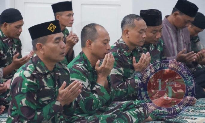 Peringati HUT Ke-81 TNI Tahun 2026, Kodim 0801/Pacitan Gelar Doa Bersama di Masjid Nuur Salam