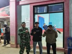 Jaga Kamtibmas, Babinsa Dan Linmas Patroli Malam Sasar Permukiman