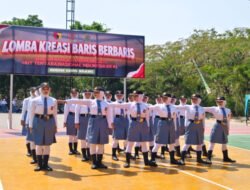 Tumbuhkan Nasionalisme dan Disiplin, Kodim Ngawi Gelar Lomba Kreasi Baris-Berbaris Dalam Rangka HUT TNI Ke 81