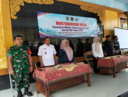 Dukung Pembangunan Desa yang Transparan, Babinsa Widoro Hadiri Musdes Penetapan RPKDesa Tahun 2027