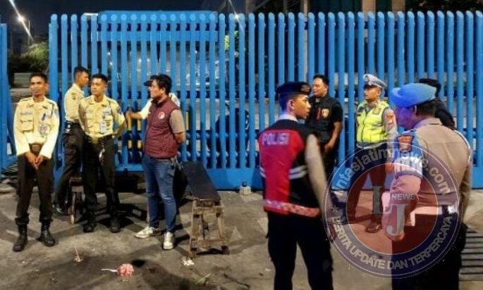 Patroli Cipta Kondisi Polres Pelabuhan Tanjung Priok, Polisi Sasar Sejumlah Objek Vital Antisipasi Gangguan Kamtibmas