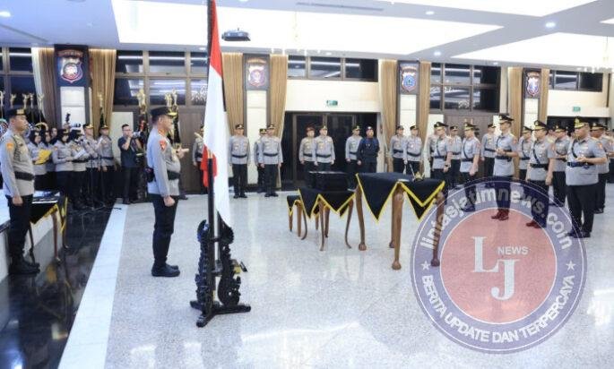 Polri Gelar Sertijab Sejumlah PJU Mabes dan Kapolda