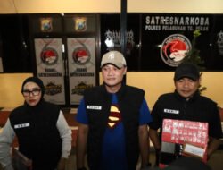 Polres Pelabuhan Tanjung Perak Amankan Tersangka Pengedar Narkoba Sita 42 Gram Sabu