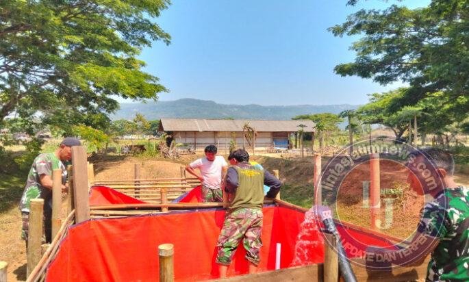 Siapkan Kompi Produksi, Kodim 0801/Pacitan Garap Lahan Pertanian dan Perikanan