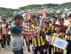 Turnamen Sepak Bola Antar SSB U-12 Piala Dandim Cup Ditutup