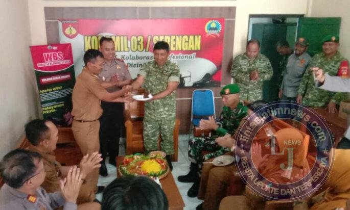 Sinergi Untuk Negeri, Kapolsek & Camat Serengan Beri Ucapan HUT TNI ke-81 ke Koramil 03/Serengan