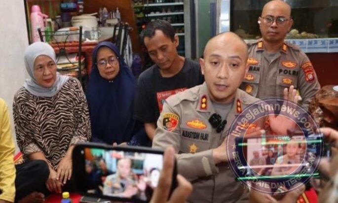 Kapolres Pelabuhan Tanjung Priok Sambangi Rumah ABK Korban Penganiayaan KM