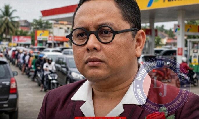 Pitra Romadoni Soroti Kelangkaan BBM di Jalur Riau-Palas : Rakyat Antre Panjang, Mafia Minyak Pesta ?