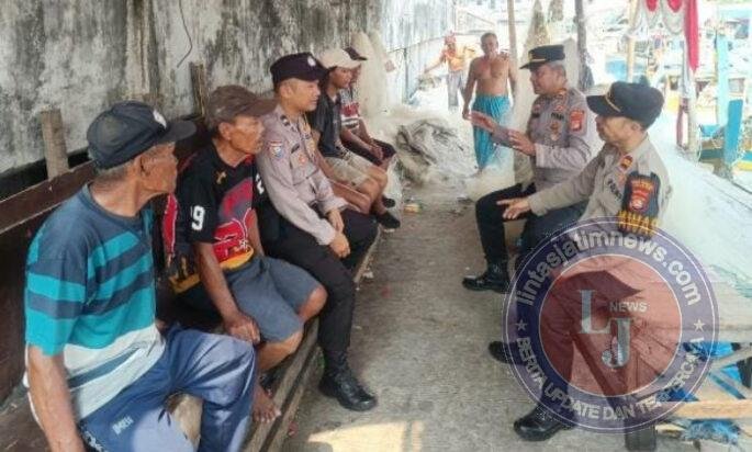 Polsek Kawasan Kalibaru Gelar “Jaga Jakarta On The Spot”, Ajak Nelayan Jaga Kamtibmas dan Keselamatan Melaut