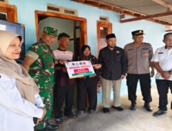 Wujud Kepedulian, Kodim Ngawi dan Baznas Bantu Rehab Rumah Tidak Layak Huni Warga Tawun