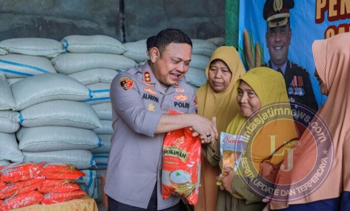 Dukung Ketahanan Pangan, Polres Jember Gandeng Bulog Serap Hasil Panen Jagung Petani Puger