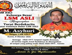 Komandan Satgas LSM ASLI, M. Asyhuri, Berpulang ke Rahmatullah — Pengawal Setia yang Selalu Hadir di Setiap Langkah