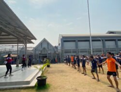 Jaga Kebugaran, Warga Binaan Rutan Kelas I Surabaya Antusias Ikuti Senam Aerobik Rutin