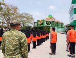 Komsos, Babinsa Kodim Ponorogo Bentuk Karakter dan Disiplin serta Jiwa Kepemimpinan Para Siswa Melalui Latihan PBB dan LDK
