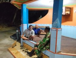 Patroli Malam di Nogosari, Babinsa Ajak Warga Perkuat Ronda dan Waspada Bahaya Kebakaran
