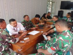 Perkuat Pelayanan Sosial, Koramil 02/Musuk Ikuti Sosialisasi Aplikasi Petugas Lapangan Kemensos RI