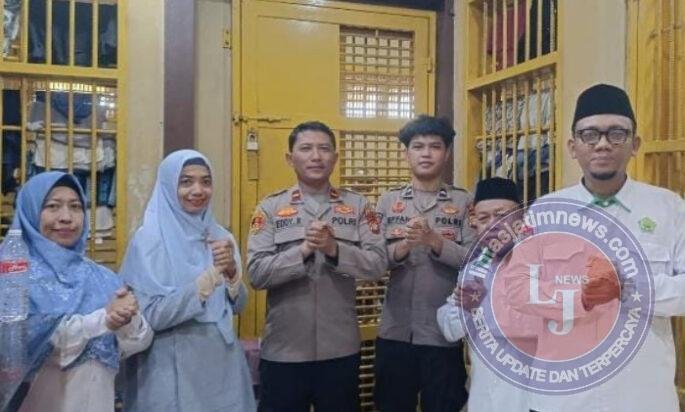 Polres Pelabuhan Tanjung Priok Gelar Pembinaan Rohani Bagi Tahanan, Tanamkan Nilai Keimanan dan Kesadaran Hukum