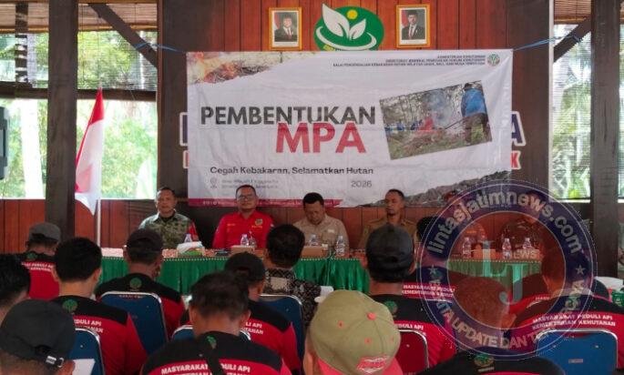 TNI-Polri dan Pemkab Trenggalek Bentuk Warga Peduli Api Cegah Karhutla