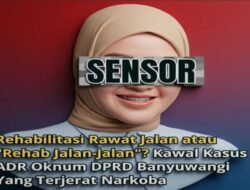 Rehabilitasi Rawat Jalan atau “Rehab Jalan-Jalan”? Kawal Kasus ADR Oknum DPRD Banyuwangi Yang Terjerat Narkoba