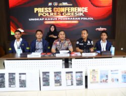 Quick Wins Kapolri, Polres Gresik Gerak Cepat Tangkap DC Pinjol Ancam Warga, Uang Korban Langsung Dikembalikan