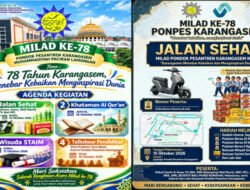Jalan Sehat Milad Ke-78 Pesantren Karangasem Paciran Bertabur Hadiah
