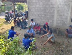 Cegah Kebakaran Saat Kemarau, Babinsa Teras Ajak Warga Waspada Bakar Lahan dan Ranting Kering