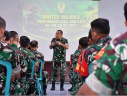 Seluruh Babinsa Kodim Ponorogo Ikuti Bimtek Validasi Penerimaan Caba PK dan Cata PK TNI AD Tahun 2027