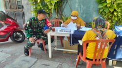 Peduli Kesehatan Warga, Babinsa Serengan Dampingi Posyandu Balita dan Lansia