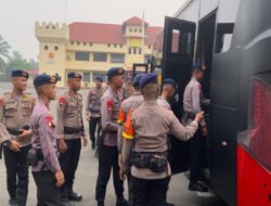 Polri Terus Perkuat Penanganan Karhutla, Tambahan Personel Brimob Dikirim dari Luar Daerah
