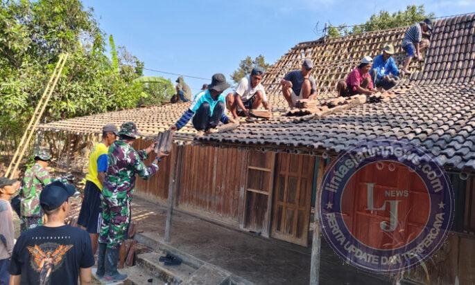 Penuh Haru di Balik TMMD Kodim Boyolali, Rumah Suharno Mulai Dibongkar untuk Dibangun Lebih Layak