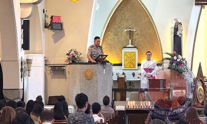 Perkuat Semangat Polisi Bersama Masyarakat, Polresta Malang Kota Gelar Minggu Kasih