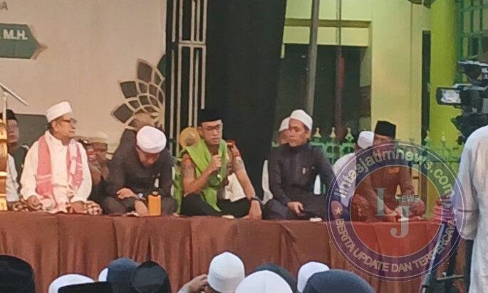 Kapolres Pasuruan Hadiri Majelis Subuhan Al-Busyro, Ajak Masyarakat Bijak Bermedia Sosial