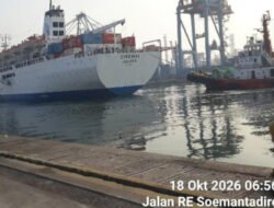 Polres Pelabuhan Tanjung Priok Laksanakan Pelayanan dan Pengamanan Debarkasi 554 Penumpang KM Ciremai dari Surabaya