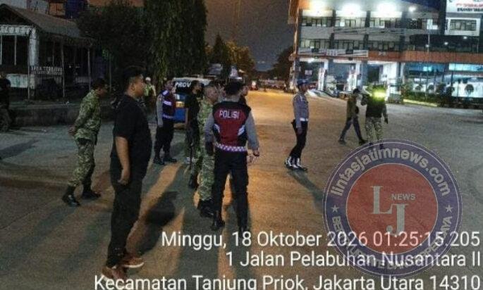 Cegah Peredaran Narkoba dan Gangguan Kamtibmas, Polres Pelabuhan Tanjung Priok Gelar Patroli KRYD dan Strongpoint