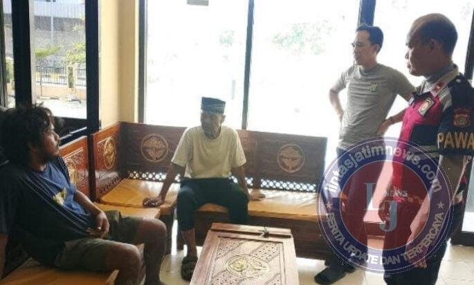 Respon Cepat SPK Polsek Sunda Kelapa. Lansia Penderita Demensia Berhasil Dipertemukan Kembali Dengan Keluarga