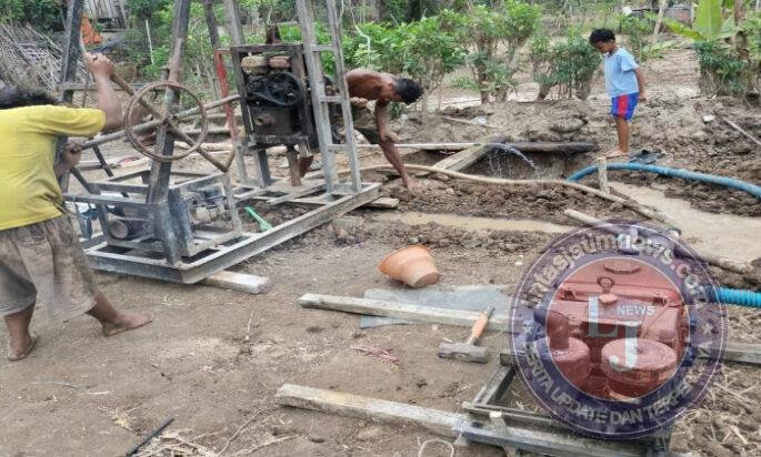 Sinergi TNI AD dengan BNPB Bantu Atasi Krisis Air Bersih, Sumur Dalam di Desa Hadiwarno