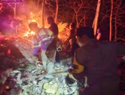 Gerak Cepat Jajaran Polres Ponorogo dan Tim Gabungan Berhasil Kendalikan Karhutla di Pohgading