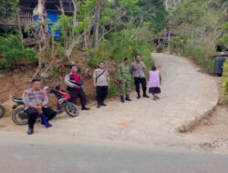 Babinsa Koramil 0801/09 Sudimoro Kawal Pemilihan Kepala Dusun Karangsono Berjalan Tertib dan Lancar