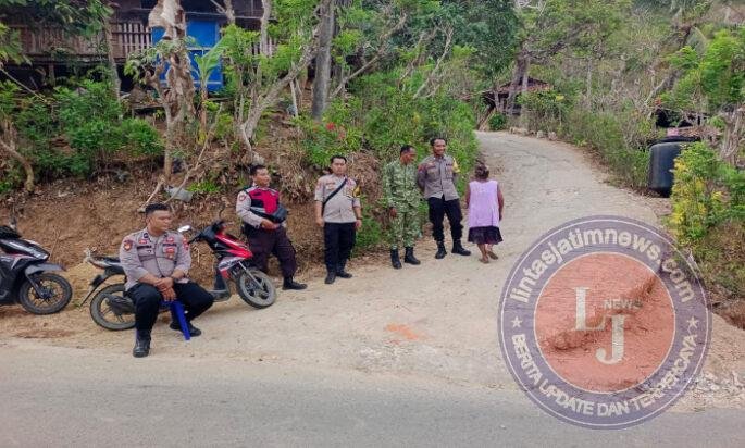Babinsa Koramil 0801/09 Sudimoro Kawal Pemilihan Kepala Dusun Karangsono Berjalan Tertib dan Lancar