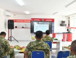 Dandim Ponorogo Dampingi Tim Verval Mabes TNI Vidcon Evaluasi Percepatan Pembangunan KDKMP Bersama Kasad