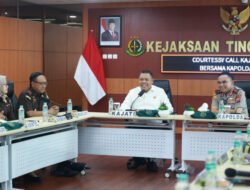 Perkuat Sinergi Penegakan Hukum, Kapolda Jatim Gelar Courtesy Call ke Kajati