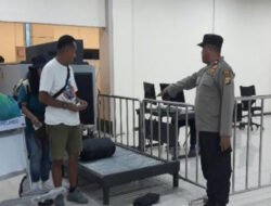 Polres Pelabuhan Tanjung Priok Laksanakan Pelayanan dan Pengamanan Embarkasi Kapal KM. Gunung Dempo