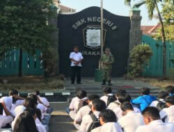 Rekrutmen Gratis, Danramil 04/Jebres Sosialisasikan Penerimaan Prajurit TNI AD Murid SMKN 08/Surakarta