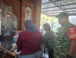 Kawal Gizi Generasi Bangsa, Babinsa Purwosari Dampingi Penyaluran MBG Untuk Balita dan Ibu Hamil