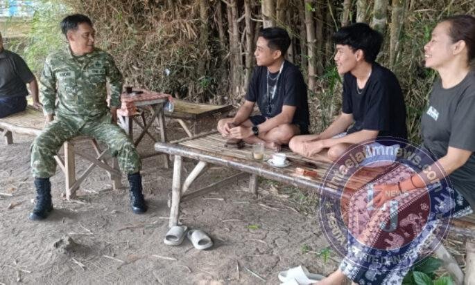 Musim Kemarau, Babinsa Kodim Ponorogo Sosialisasi Waspada Karhutla Kepada Warga
